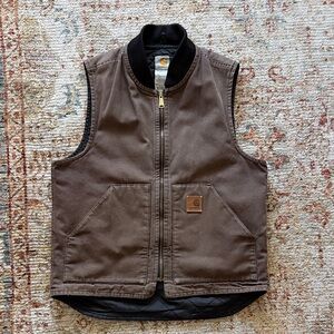 Carhartt Dark Brown Work Vest